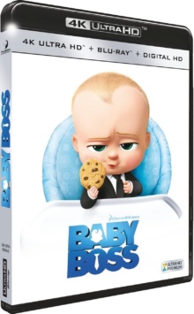 Baby Boss (2017) de Tom McGrath – Packshot Blu-ray 4K Ultra HD