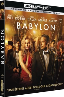 Babylon (2022) de Damien Chazelle - Packshot Blu-ray 4K Ultra HD