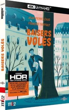 Baisers volés (1968) de François Truffaut - Packshot Blu-ray 4K Ultra HD