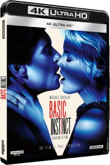 Basic Instinct (1992) de Paul Verhoeven - Packshot Blu-ray 4K Ultra HD