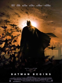 Batman Begins (2005) de Christopher Nolan - Affiche