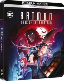 Batman contre le fantôme masqué (1993) de Eric Radomski, Bruce Timm - Édition SteelBook Limitée - Packshot Blu-ray 4K Ultra HD