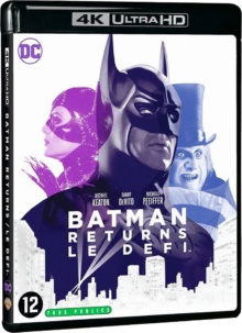 Batman, le défi (1989) de Tim Burton - Packshot Blu-ray 4K Ultra HD