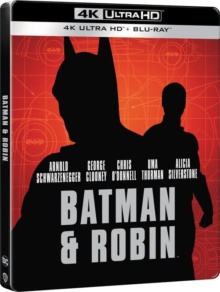 Batman & Robin (1997) de Joel Schumacher - Édition Boîtier SteelBook - Packshot Blu-ray 4K Ultra HD