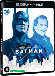 Batman (1989) de Tim Burton - Packshot Blu-ray 4K Ultra HD