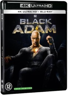 Black Adam (2022) de Jaume Collet-Serra - Packshot Blu-ray 4K Ultra HD