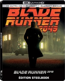 Blade Runner 2049 (2017) de Denis Villeneuve - Édition Steelbook - Packshot Blu-ray 4K Ultra HD