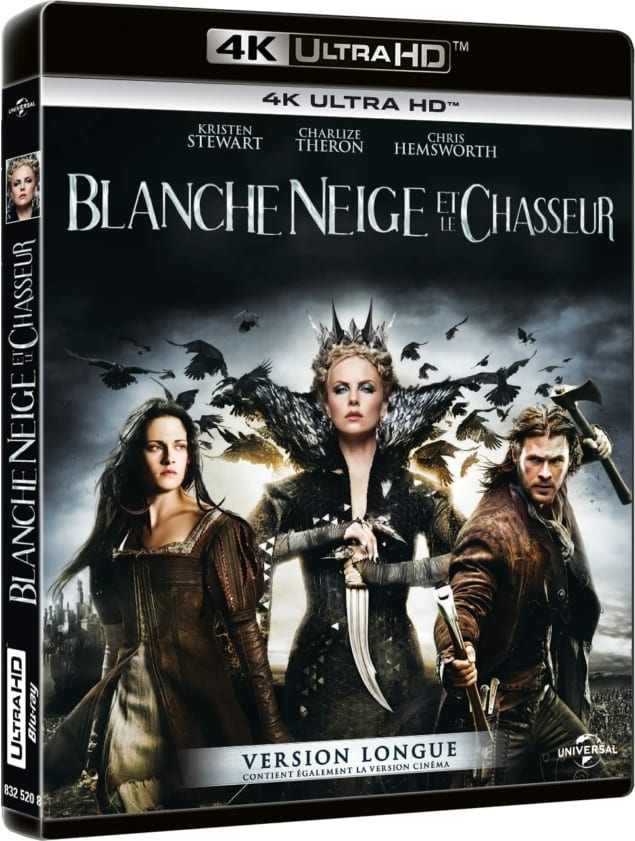 Blanche Neige et le chasseur Bluray 4K Ultra HD Edition Bluray 4K