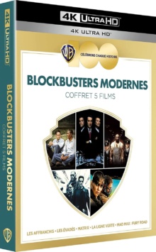 Blockbusters Modernes - Coffret 5 Films - Packshot Blu-ray 4K Ultra HD