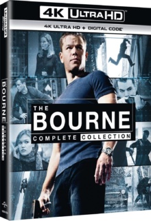 Bourne Complete Collection - Édition Limitée 20ème Anniversaire - Packshot Blu-ray 4K Ultra HD