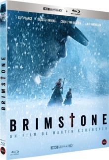 Brimstone (2016) de Martin Koolhoven - Packshot Blu-ray 4K Ultra HD