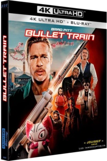 Bullet Train (2022) de David Leitch - Packshot Blu-ray 4K Ultra HD