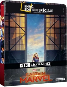 Captain Marvel (2019) de Anna Boden, Ryan Fleck - Steelbook Édition Spéciale Fnac - Packshot Blu-ray 4K Ultra HD