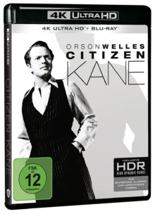 Citizen Kane (1941) de Orson Welles - Packshot Blu-ray 4K Ultra HD