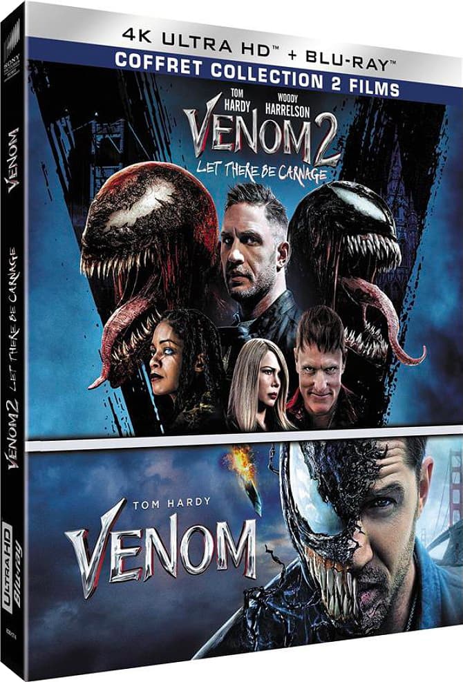 Venom + Venom 2 : Let There Be Carnage - Coffret Collector 2 Films