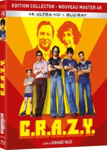 C.R.A.Z.Y. (2005) de Jean-Marc Vallée – Packshot Blu-ray 4K Ultra HD