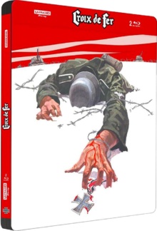 Croix de Fer (1977) de Sam Peckinpah - Édition Collector Limitée boîtier Steelbook - Packshot Blu-ray 4K Ultra HD