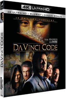Da Vinci Code (2006) de Ron Howard – Packshot Blu-ray 4K Ultra HD