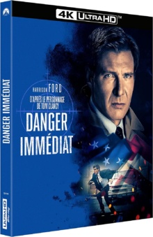 Danger immédiat (1994) de Phillip Noyce - Packshot Blu-ray 4K Ultra HD