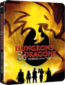 Donjons & Dragons : L'Honneur des voleurs (2023) de John Francis Daley, Jonathan Goldstein - Édition boîtier SteelBook - Packshot Blu-ray 4K Ultra HD