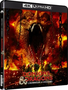 Donjons & Dragons : L'Honneur des voleurs (2023) de John Francis Daley, Jonathan Goldstein - Packshot Blu-ray 4K Ultra HD