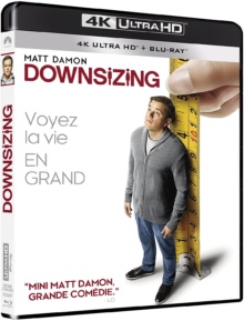 Downsizing (2017) de Alexander Payne – Packshot Blu-ray 4K Ultra HD