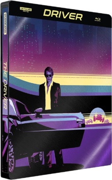 Driver (1978) de Walter Hill - Édition boîtier SteelBook - Packshot Blu-ray 4K Ultra HD