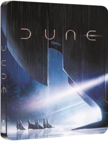 Dune (2021) de Denis Villeneuve – Édition Blu-ray 4K 3D Steelbook E.Leclerc – Packshot Blu-ray 4K Ultra HD