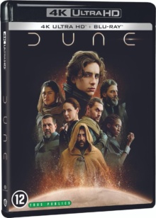 Dune (2021) de Denis Villeneuve - Packshot Blu-ray 4K Ultra HD