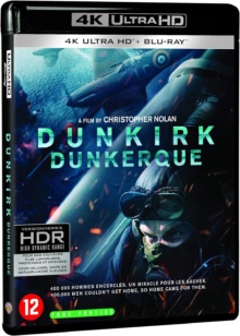 Dunkerque (2017) de Christopher Nolan - Packshot Blu-ray 4K Ultra HD