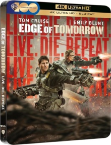 Edge of Tomorrow (2014) de Doug Liman - Édition Boîtier SteelBook - Packshot Blu-ray 4K Ultra HD