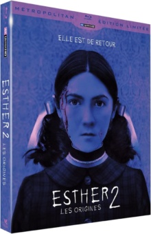 Esther 2 : Les origines (2022) de William Brent Bell - Édition Collector Limitée - Packshot Blu-ray 4K Ultra HD