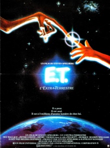 E.T., l'Extra-Terrestre (1982) de Steven Spielberg - Affiche
