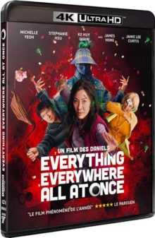 Everything Everywhere All At Once (2022) de Dan Kwan, Daniel Scheinert - Packshot Blu-ray 4K Ultra HD