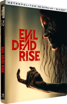 Evil Dead Rise (2023) de Lee Cronin - Édition Limitée Collector Steelbook - Packshot Blu-ray 4K Ultra HD