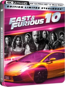 Fast & Furious X (2023) de Louis Leterrier - Édition Boîtier Steelbook - Packshot Blu-ray 4K Ultra HD