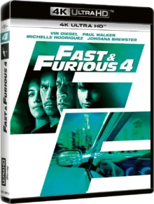 Fast & Furious 4 (2009) de Justin Lin - Packshot Blu-ray 4K Ultra HD