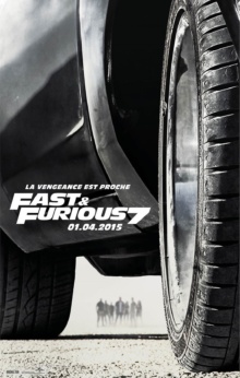 Fast & Furious 7 (2015) de James Wan - Affiche