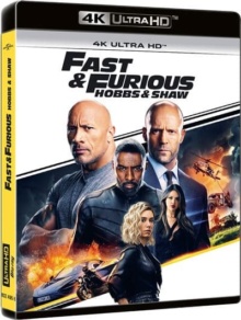 Fast & Furious : Hobbs & Shaw (2019) de David Leitch - Packshot Blu-ray 4K Ultra HD