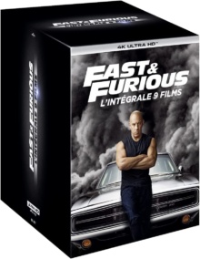 Fast and Furious - L'intégrale 9 films - Packshot Blu-ray 4K Ultra HD