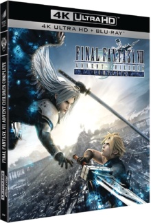 Final Fantasy VII : Advent Children (2005) de Tetsuya Nomura et Takeshi Nozue – Packshot Blu-ray 4K Ultra HD