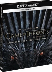 Game of Thrones : Le Trône de Fer – Saison 8 – Packshot Blu-ray 4K Ultra HD