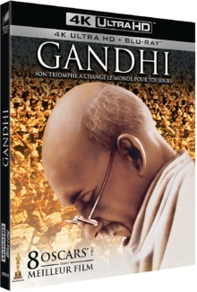 Gandhi (1982) de Richard Attenborough - Packshot Blu-ray 4K Ultra HD