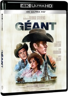 Géant (1956) de George Stevens - Packshot Blu-ray 4K Ultra HD