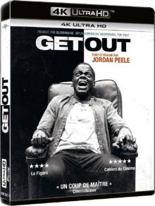 Get Out (2017) de Jordan Peele - Packshot Blu-ray 4K Ultra HD