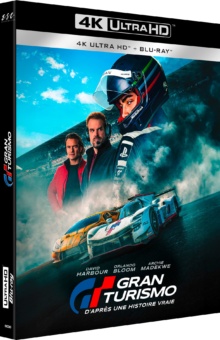 Gran Turismo (2023) de Neill Blomkamp - Packshot Blu-ray 4K Ultra HD