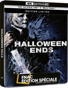 Halloween Ends (2022) de David Gordon Green - Édition Spéciale Fnac Steelbook – Packshot Blu-ray 4K Ultra HD