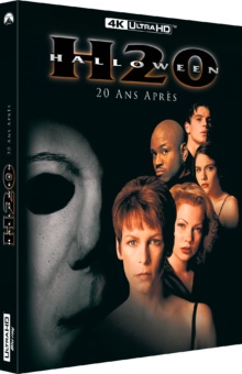 Halloween: H20 (1998) de Steve Miner - Packshot Blu-ray 4K Ultra HD