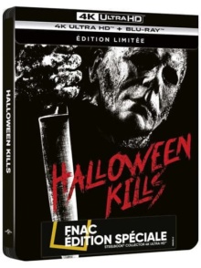 Halloween Kills (2021) de David Gordon Green - Édition Spéciale Fnac Steelbook – Packshot Blu-ray 4K Ultra HD