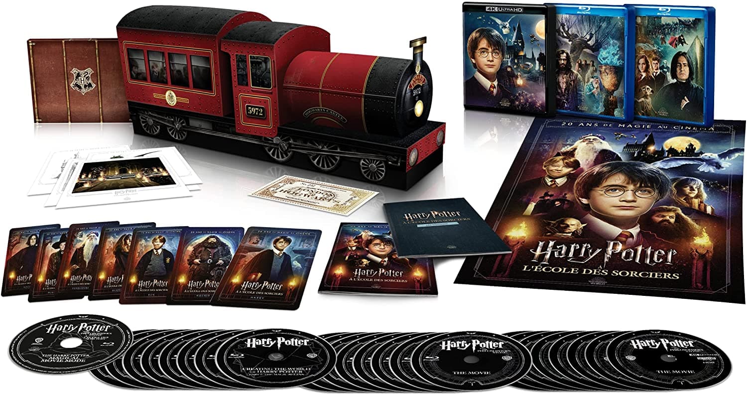 Harry Potter à l'école des sorciers Blu-ray 4K Ultra HD - Blu-ray 4K -  Achat & prix
